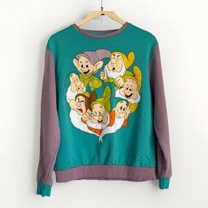 Cakeworthy X Seven Dwarfs Women's Medium Crewneck Sweatshirt Collectible